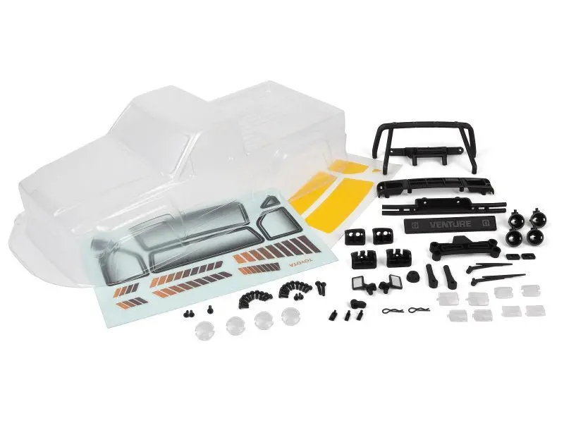 Hpi Racing - Toyota Hilux Sr5 Clear Body For Venture18 1