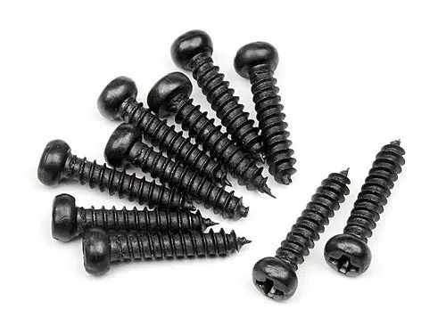 Hpi Racing - Tp Button Head Screw, M2.6X12mm, Bullet Mt/St (10Pcs) 1