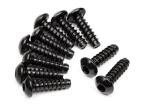 Hpi Racing - Tp Button Head Screw, M3x10mm, Hex Socket, (10Pcs) 1
