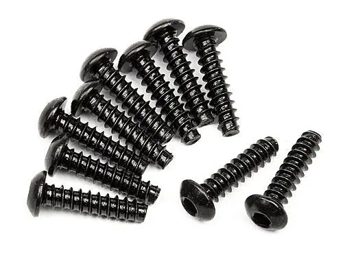 Hpi Racing - Tp Button Head Screw, M3x12mm, Hex Socket, (10Pcs) 1
