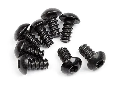 Hpi Racing - Tp Button Head Screw, M3x6mm (Hex Socket), Vorza Flux (8Pcs) 1