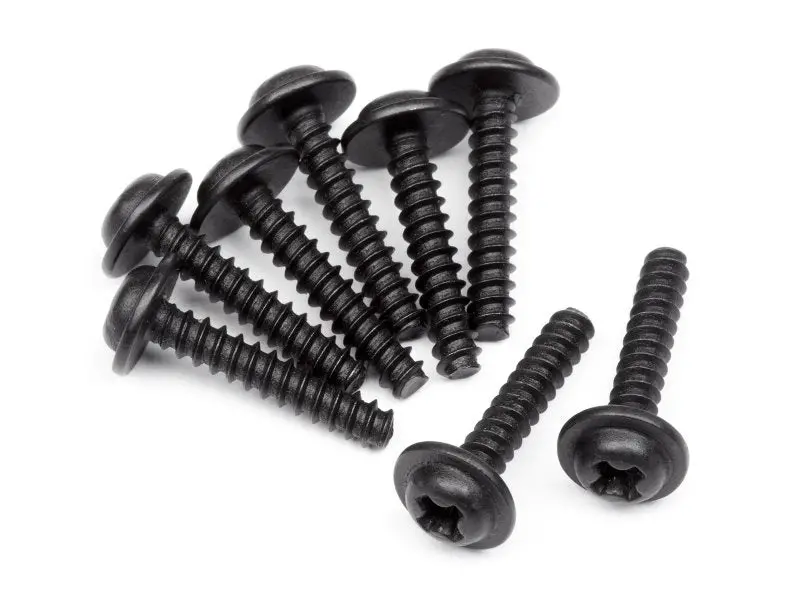 Hpi Racing - Tp Flanged Screw, M3x15mm, For The Savage Xl (8Pcs) 1