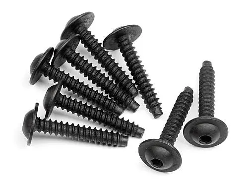Hpi Racing - Tp Flanged Screw, M3x18mm (Hex Socket), Vorza Flux (8Pcs) 1