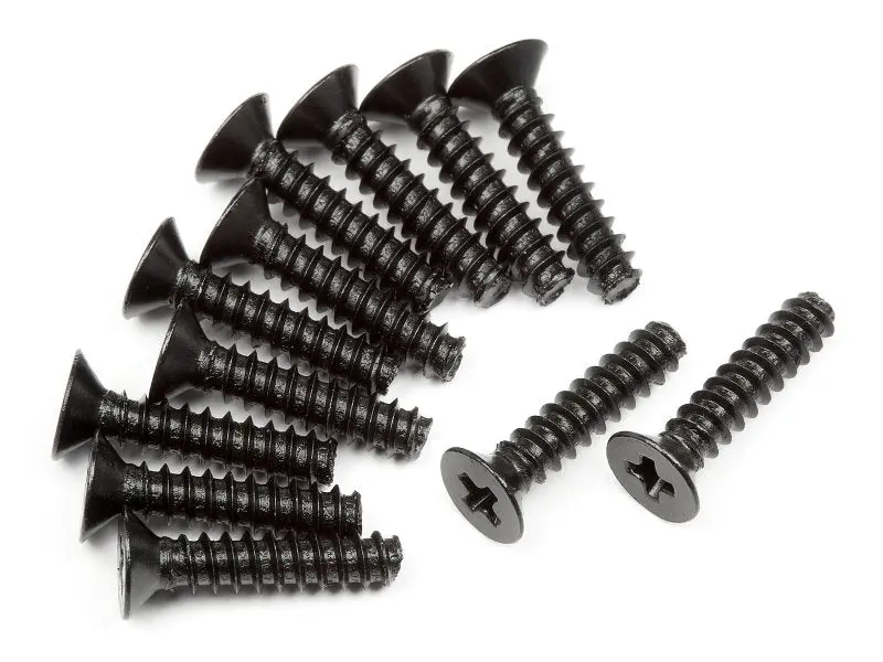 Hpi Racing - Tp Flat Head Screw, M2.6X12mm, (12Pcs) 1