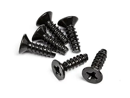 Hpi Racing - Tp Flat Head Screw, M3x10mm, (6Pcs) 1