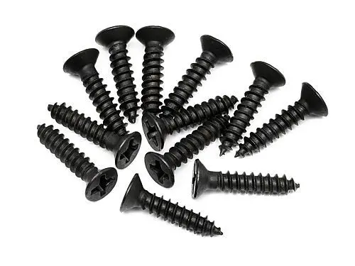 Hpi Racing - Tp Flat Head Screw, M3x15mm, (12Pcs) 1