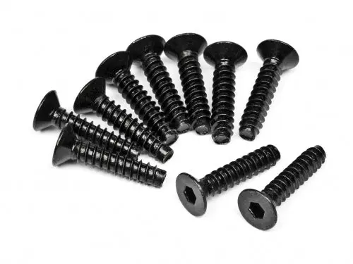 Hpi Racing - Tp Flat Head Screw, M4x18mm, Hex Socket, (10Pcs) 1