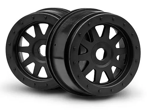 Hpi Racing - Tr-10 Glue-Lock Wheel, 120X60mm, Black, Super Sc5 Flux (2Pcs) 1