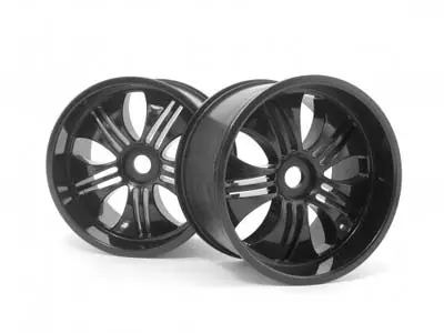 Hpi Racing - Tremor Wheel, Black, 115X70mm 7In, (2Pcs), Savage X 1