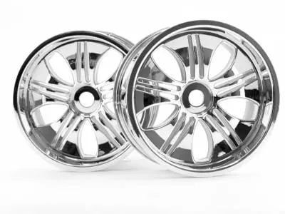 Hpi Racing - Tremor Wheel, Chrome, 115X70mm 7In, (2Pcs), Savage X 1