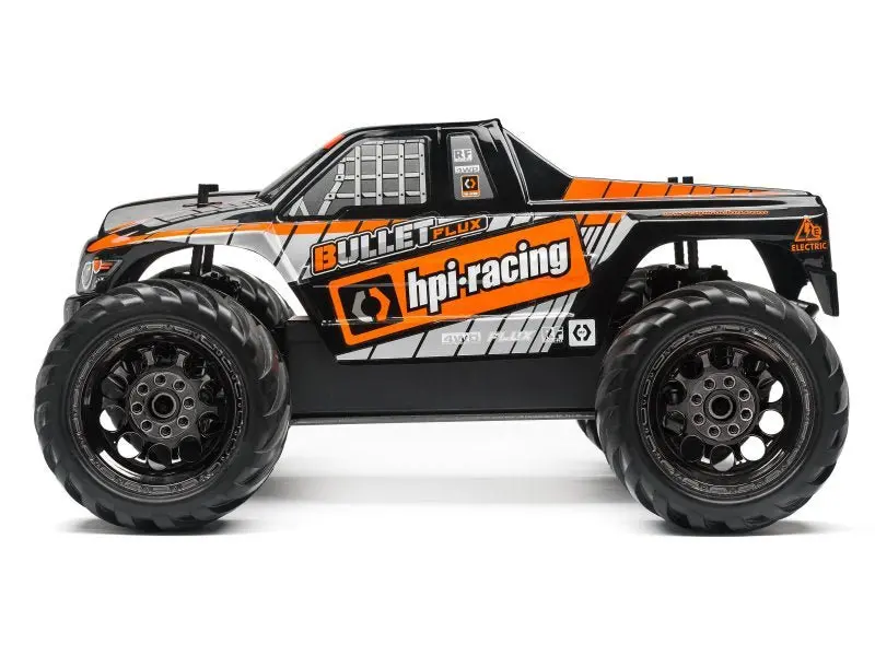 Hpi Racing - Trimmed And Painted Bullet Flux Mt Body (Black) 1