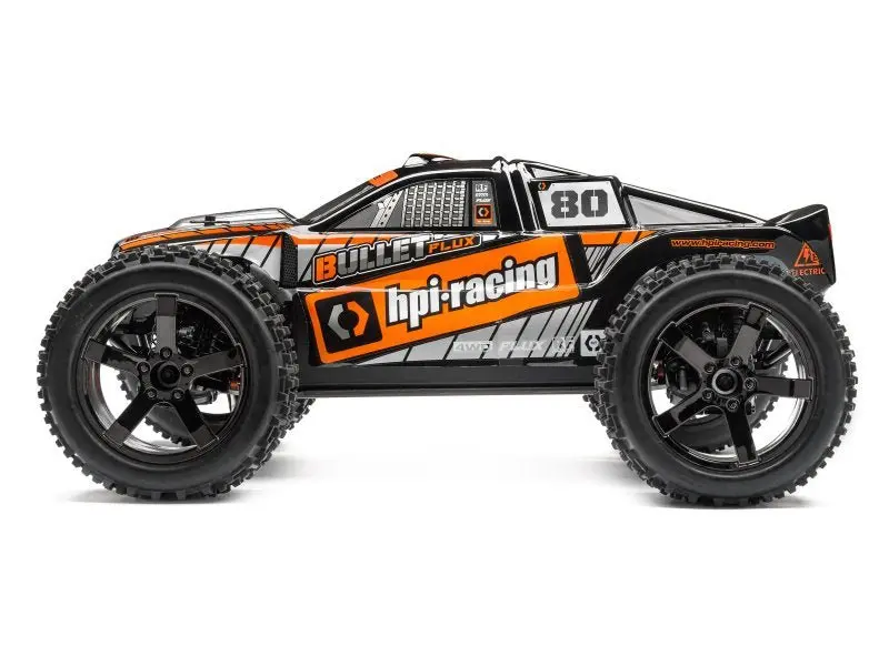 Hpi Racing - Trimmed And Painted Bullet Flux St Body (Black) 1