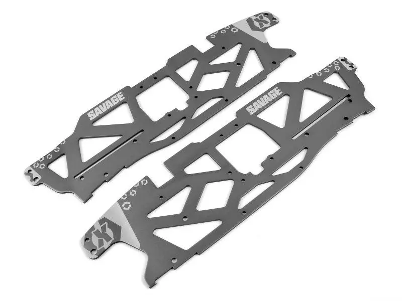 Hpi Racing - Tvp Chassis Set (Savage X Flux V2/Gunmetal) 1