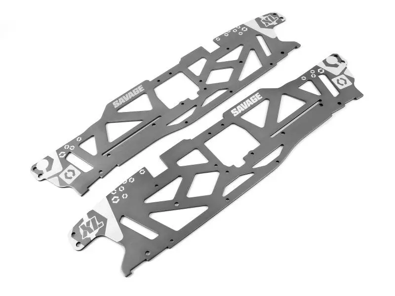 Hpi Racing - Tvp Chassis Set (Savage Xl Flux V2/Gunmetal) 1