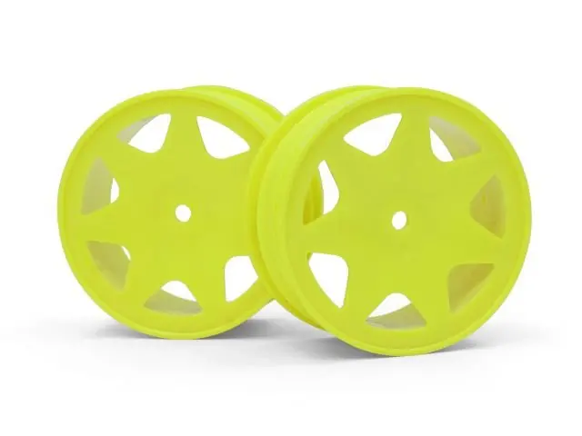 Hpi Racing - Ultra 7 Wheels, Yellow, 30Mm (2Pcs) 1