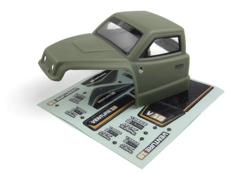 Hpi Racing - Venture18 Cc Ridgeline Painted Body - Green 1