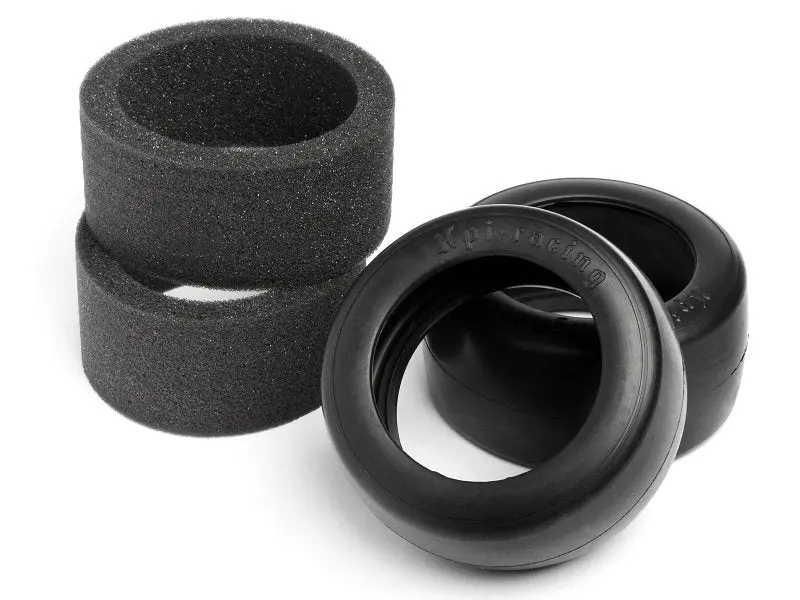 Hpi Racing - Vintage Slick Racing Tire, Wide, D Compound, 31Mm (2Pcs) 1