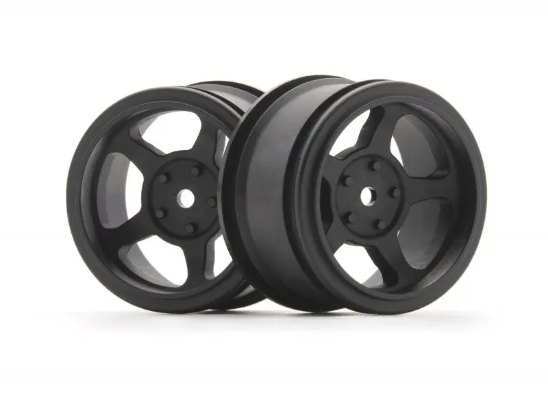 Hpi Racing - Vintage Ta2 31Mm Black Wheels, 6Mm Offset (2Pcs) 1