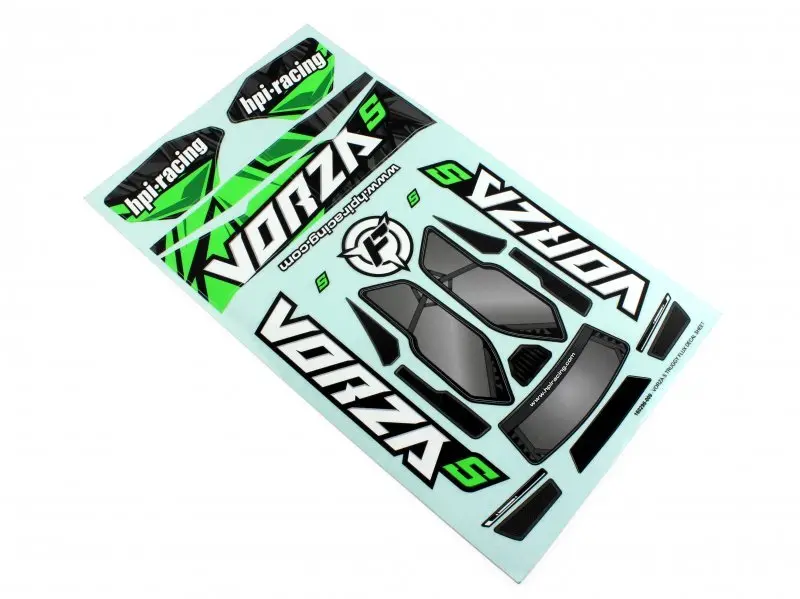 Hpi Racing - Vorza S Truggy Flux Vb-2 Decal Sheet 1
