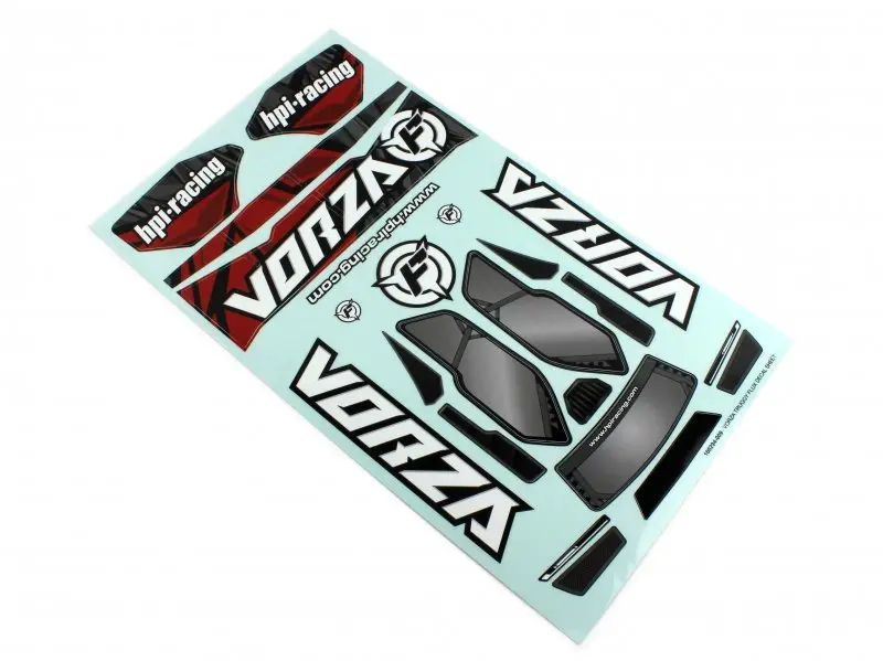 Hpi Racing - Vorza Truggy Flux Vb-2 Decal Sheet 1