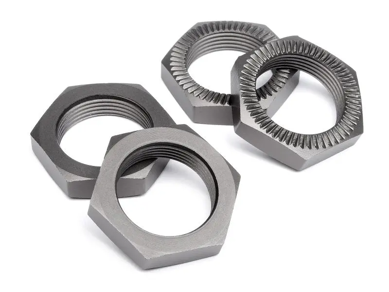 Hpi Racing - Wheel Nut, 24Mm, Gunmetal, Baja 5Sc/D-Box/Boss (4Pcs) 1
