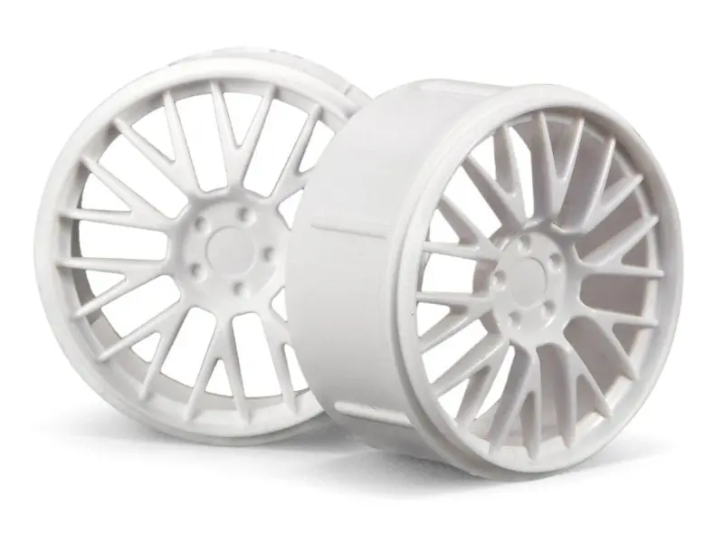 Hpi Racing - Wheel Set (White)(Micro Rs4) 2