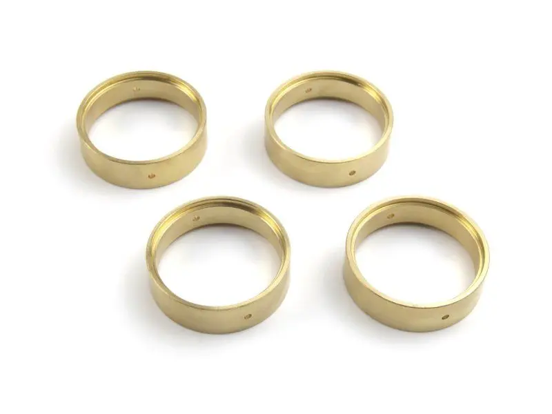 Hpi Racing - Wheel Weight Set 1.3In (Brass / 4Pcs), Fits Venture18 Cc 1