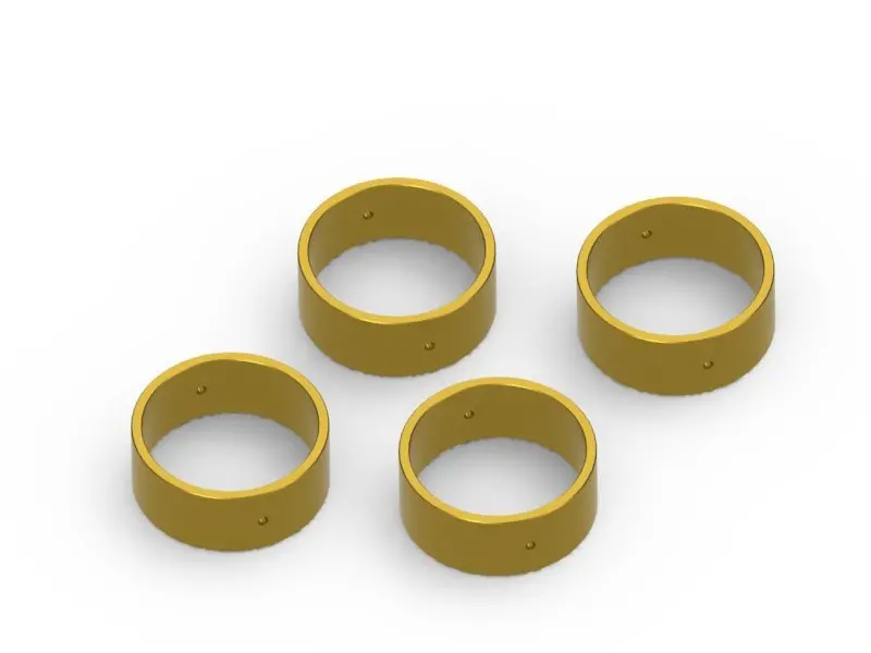 Hpi Racing - Wheel Weight Set (Brass / 4Pcs), For Venture18 1