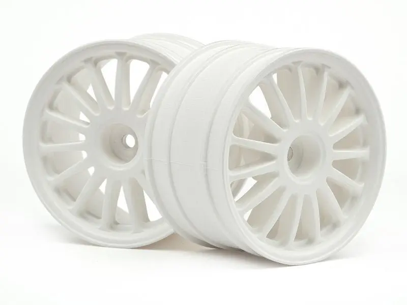 Hpi Racing - White Tarmac Wheel, 2.2", 57X35mm, For The Wr8 (2Pcs) 1