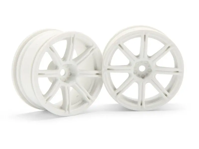 Hpi Racing - Work Emotion Xc8 Wheel, 26Mm-3Mm Offset, White 1