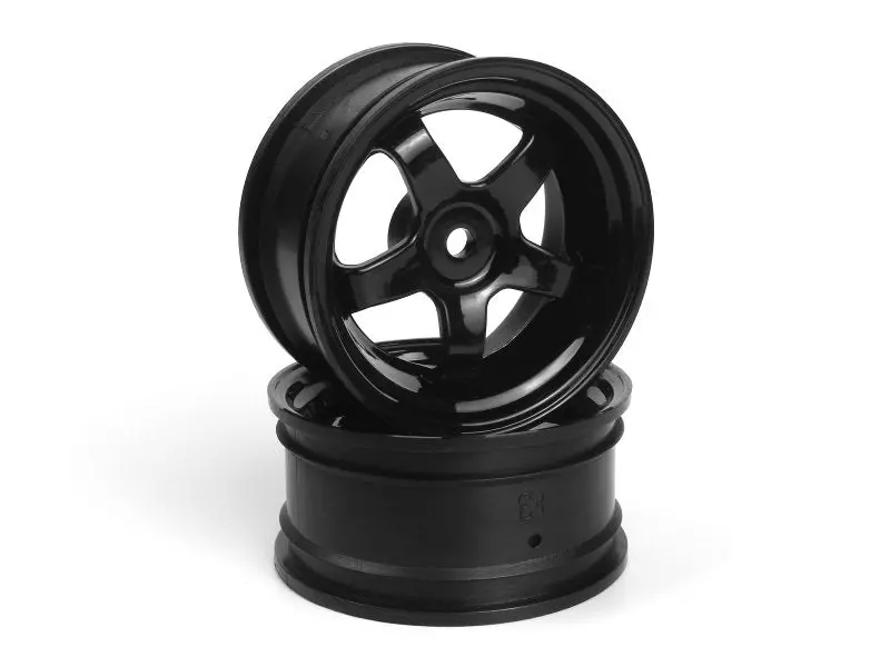 Hpi Racing - Work Meister S1 Wheel Black 26Mm (3Mm Os/2Pcs) 2
