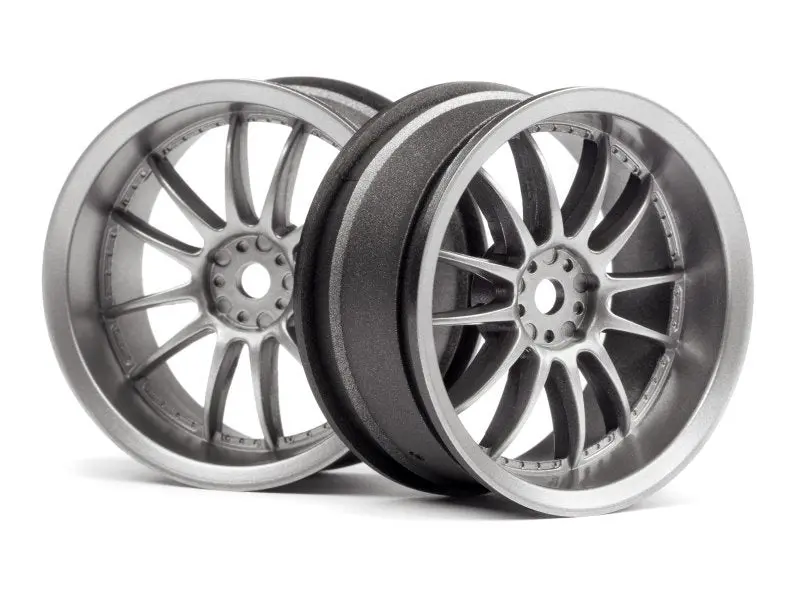 Hpi Racing - Work Xsa 02C Wheel 26Mm Light Gunmental (3Mm/2Pcs) 1