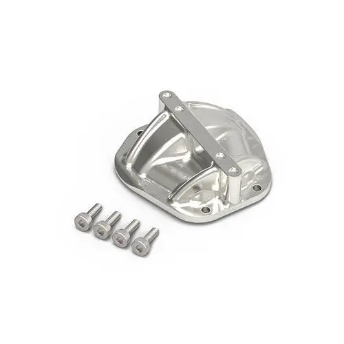 Junfac - 3D Machined Differential Cover, Ga44 Axle, Silver 1