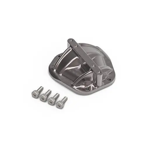 Junfac - Ga44 Axle 3D Machined Differential Cover, Titanium Gray 1