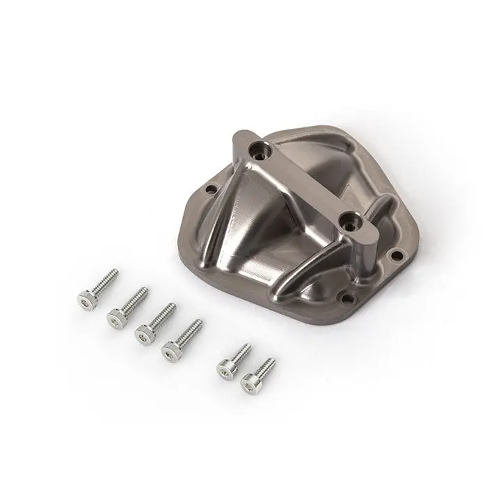 Junfac - Ga60 3D Machined Differential Cover (Titanium Gray): Gom 1