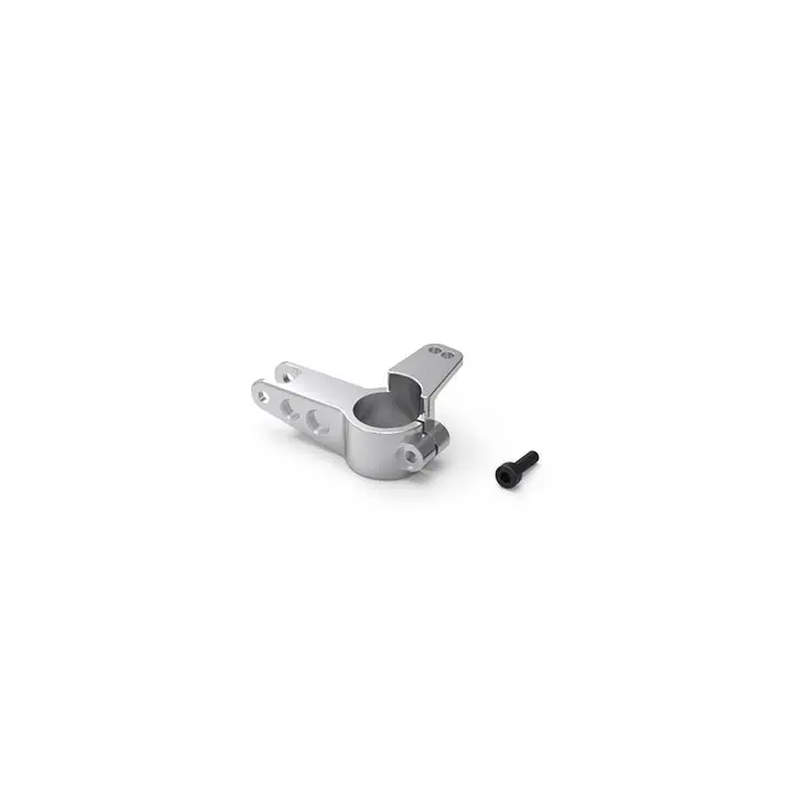 Junfac - Ga60 Aluminum Panhard Bar Axle Mount (Silver): Gom 1