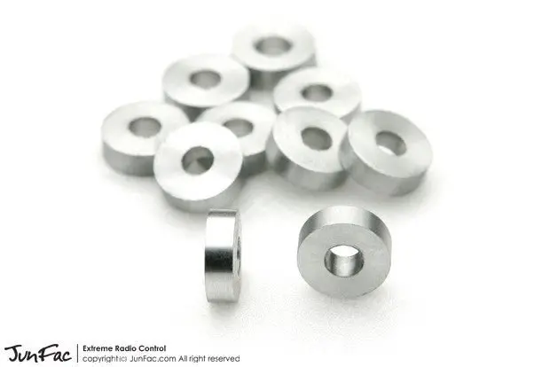 Junfac - M3 Aluminum Spacer 7X2.5Mm (10) 1