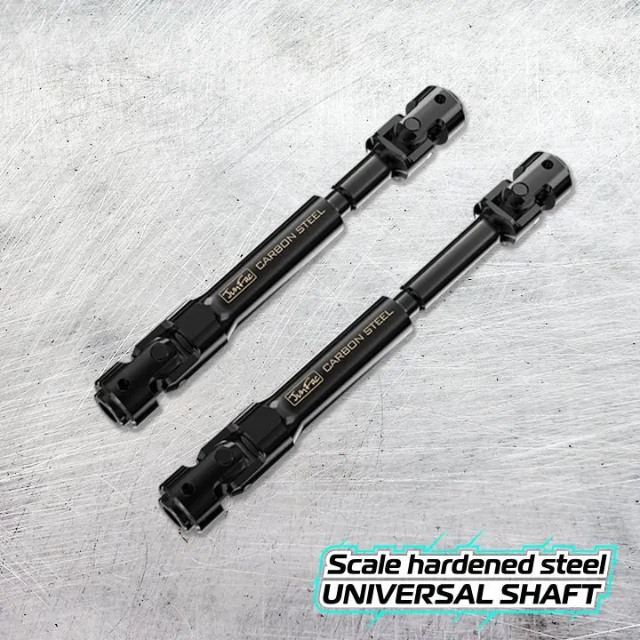Junfac - Scale Hardened Steel Universal Shafts For Traxxas Trx-4 312Mm W/B 1