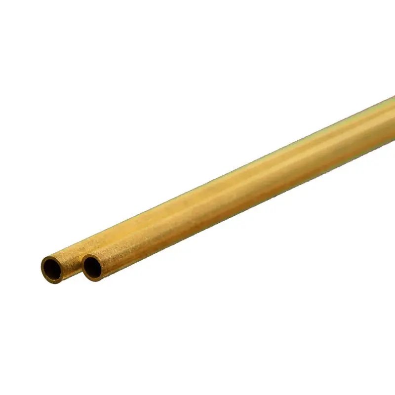K & S Metals - Bendable Brass Fuel Tube: 1/8" Od X 0.014" Wall X 12" Long 1