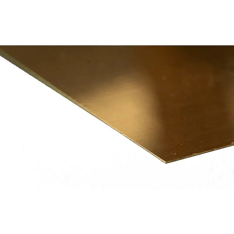 K & S Metals - Brass Sheet: 0.010" Thick X 6" Wide X 12" Long 1