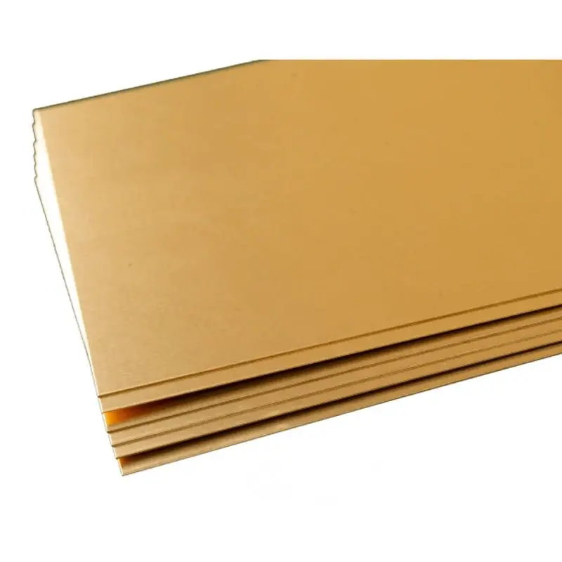 K & S Metals - Brass Sheet: 0.016" Thick 4" Wide X 10" Long 1
