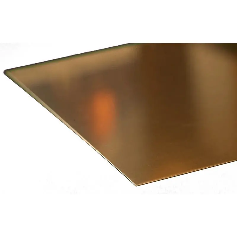 K & S Metals - Brass Sheet: 0.016" Thick X 6" Wide X 12" Long 1