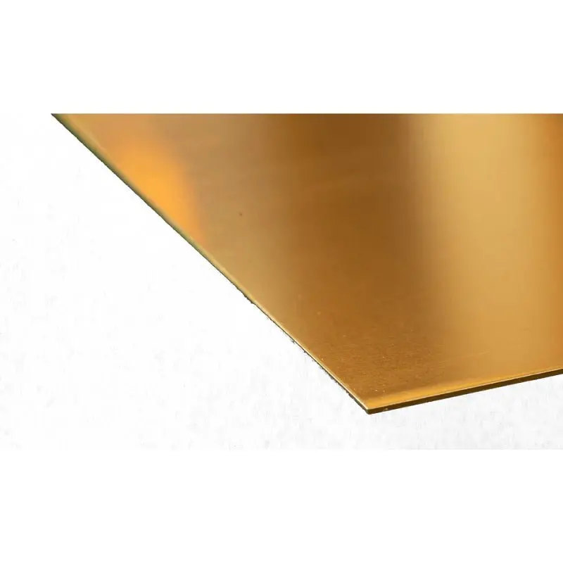 K & S Metals - Brass Sheet: 0.032" Thick X 6" Wide X 12" Long 1