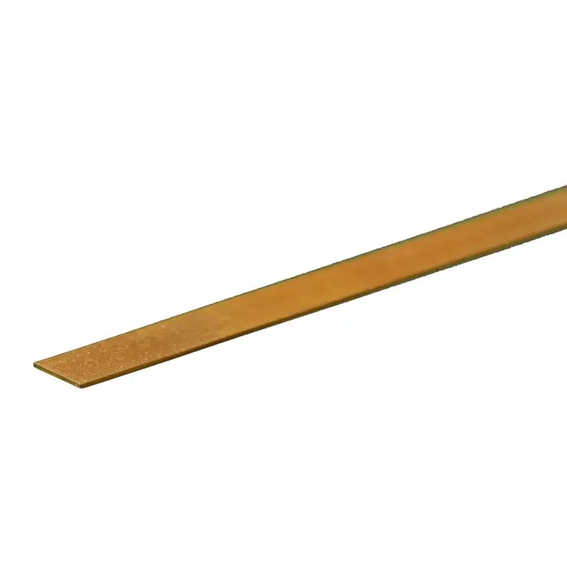 K & S Metals - Brass Strip: 0.016" Thick X 1/4" Wide X 12" Long 1