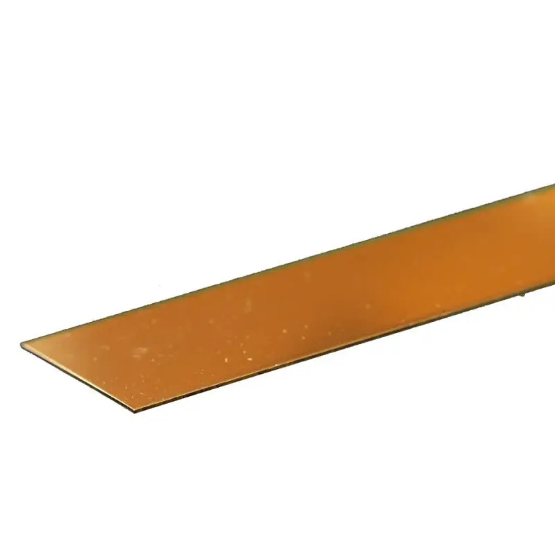 K & S Metals - Brass Strip: 0.016" Thick X 1" Wide X 12" Long 1