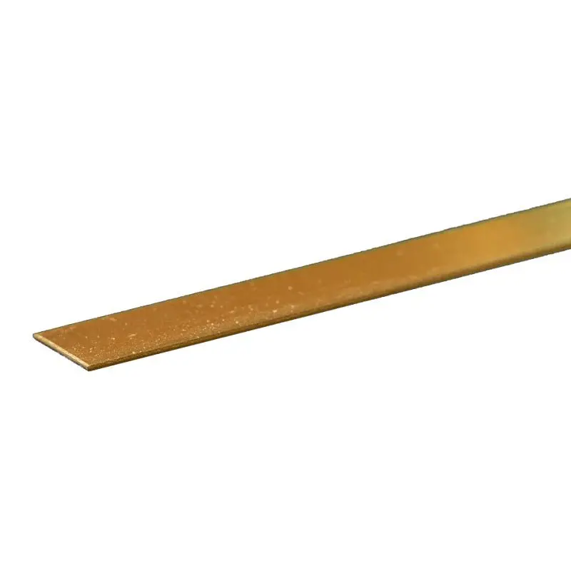 K & S Metals - Brass Strip: 0.025" Thick X 1/2" Wide X 12" Long 1