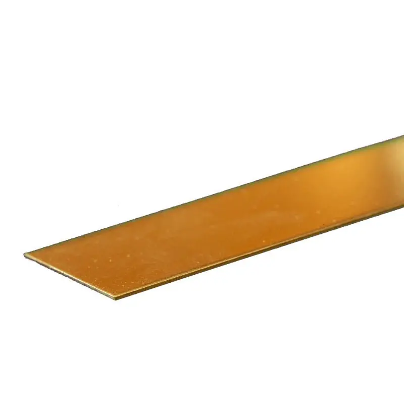 K & S Metals - Brass Strip: 0.025" Thick X 1" Wide X 12" Long 1