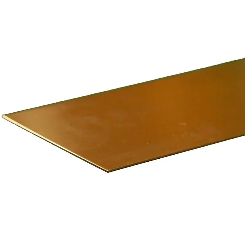 K & S Metals - Brass Strip: 0.025" Thick X 2" Wide X 12" Long 1