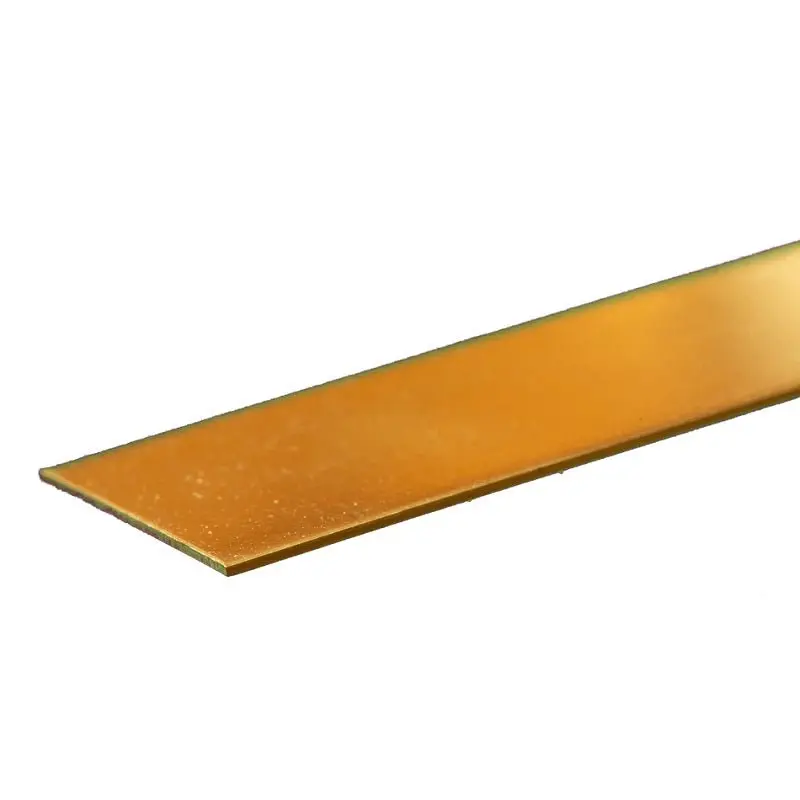 K & S Metals - Brass Strip: 0.032" Thick X 1" Wide X 12" Long 1