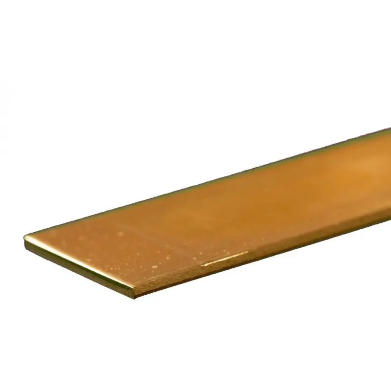 K & S Metals - Brass Strip: 0.064" Thick X 1" Wide X 12" Long 1